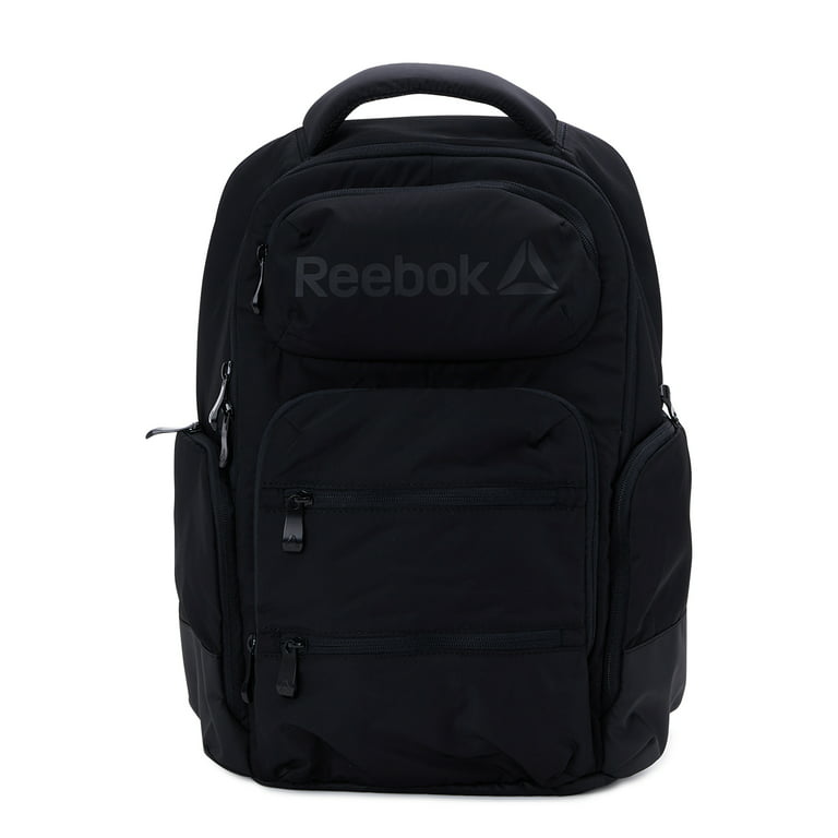 Reebok Unisex Adult Winter 16 Laptop Backpack, Black