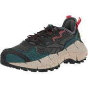 Reebok Unisex-Adult Zig Kinetica Ii Edge Sneaker 9 Women/7.5 Men Core Black/Midnight Pine/Modern Beige