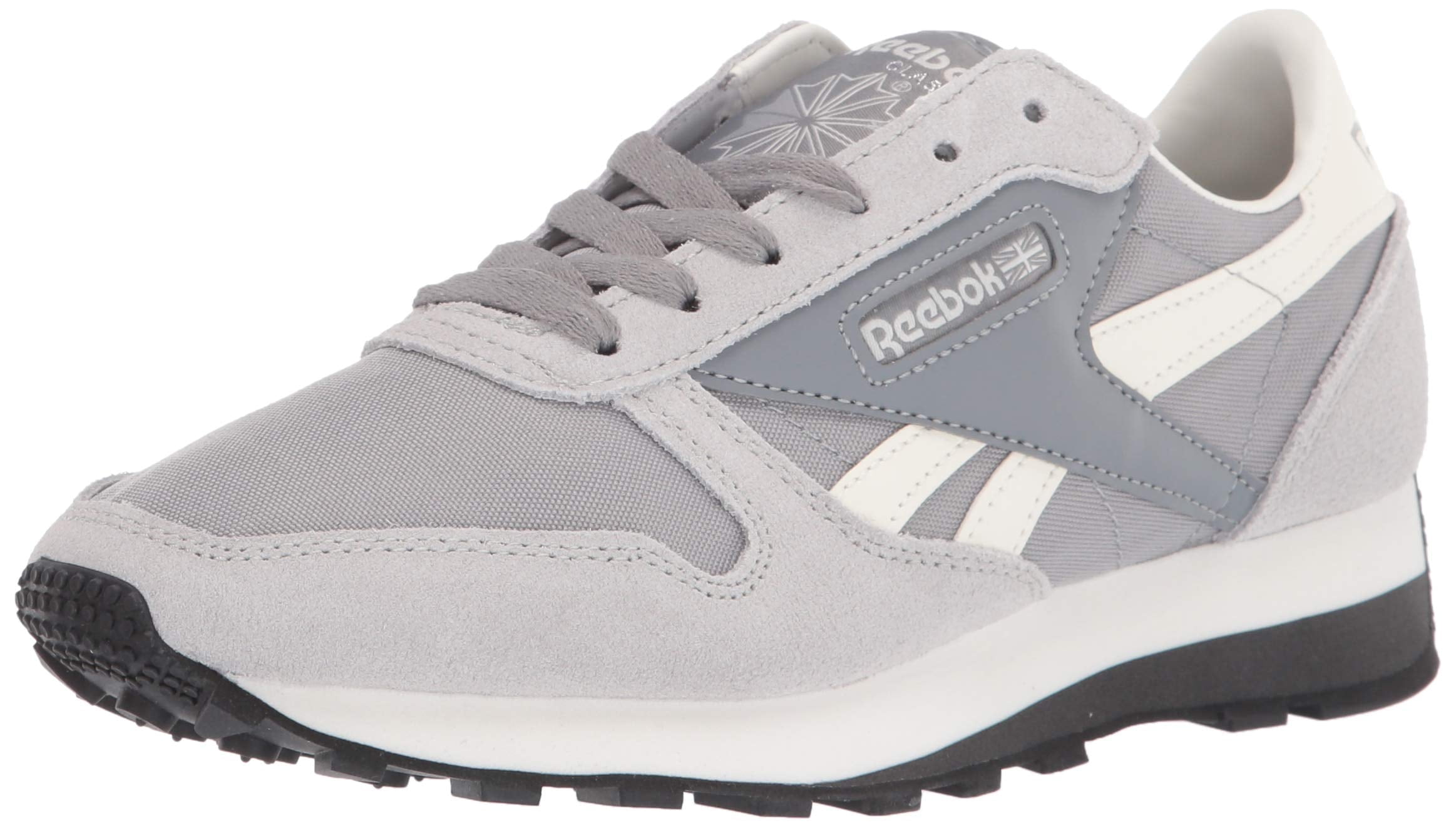 Reebok Unisex Classic Leather (Legacy) Sneaker, Cold Grey/Chalk,