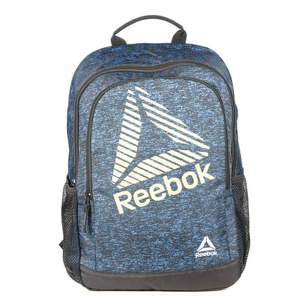 Reebok Unisex Lightweight, Durable, Water-Resistant Marley Backpack - Black Navy Spacedy