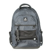 Reebok Unisex Miles Backpack, Dark Heather Grey