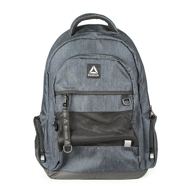 Reebok Unisex Miles Backpack Dark Heather Grey Walmart Business Supplies