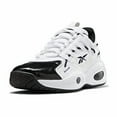 thumbnail image 1 of Reebok Unisex Solution Mid Basketball,White/Black/Bold Purple, 12 Women/10.5 Men, 1 of 2