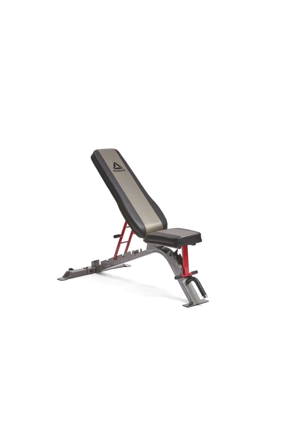 Utility Weight Bench, 6 adjustable backrest positions 2.5” thick upholstered foam, Non-slip Feet