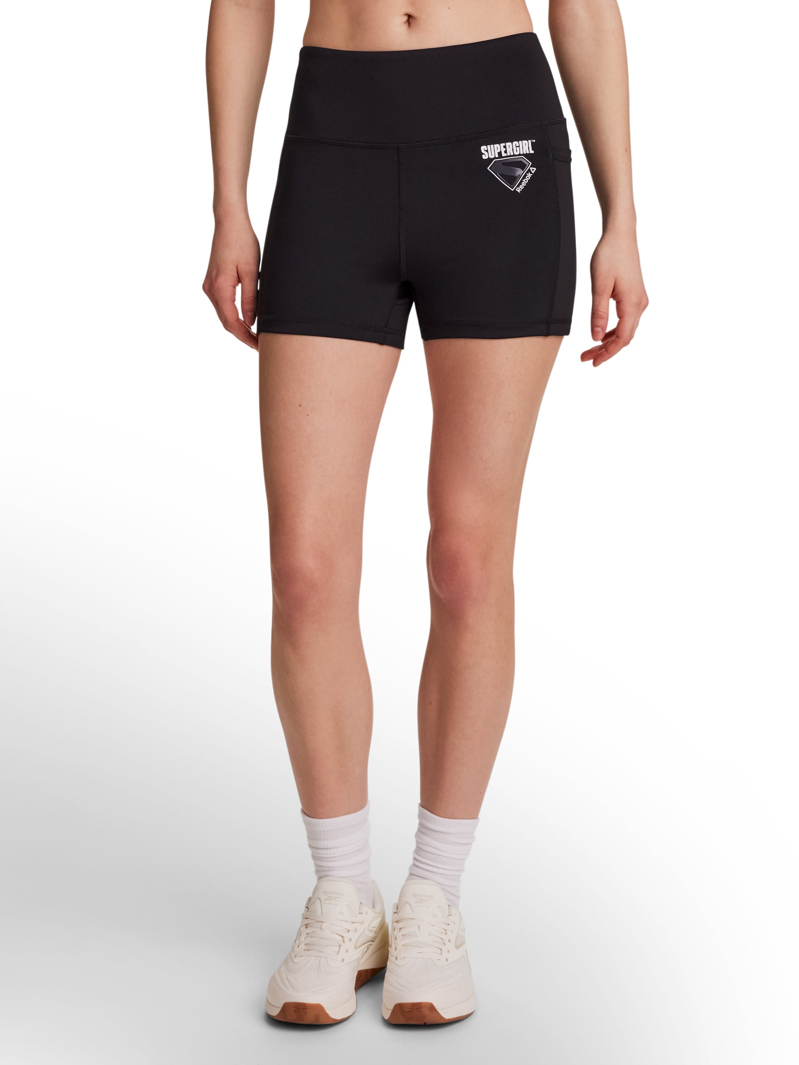 Reebok Women Supergirl Compression Short 3'' Inseam, Sizes XS-XXL