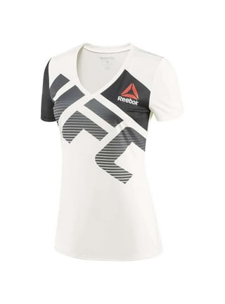 Reebok ufc t shirt womens grey deals