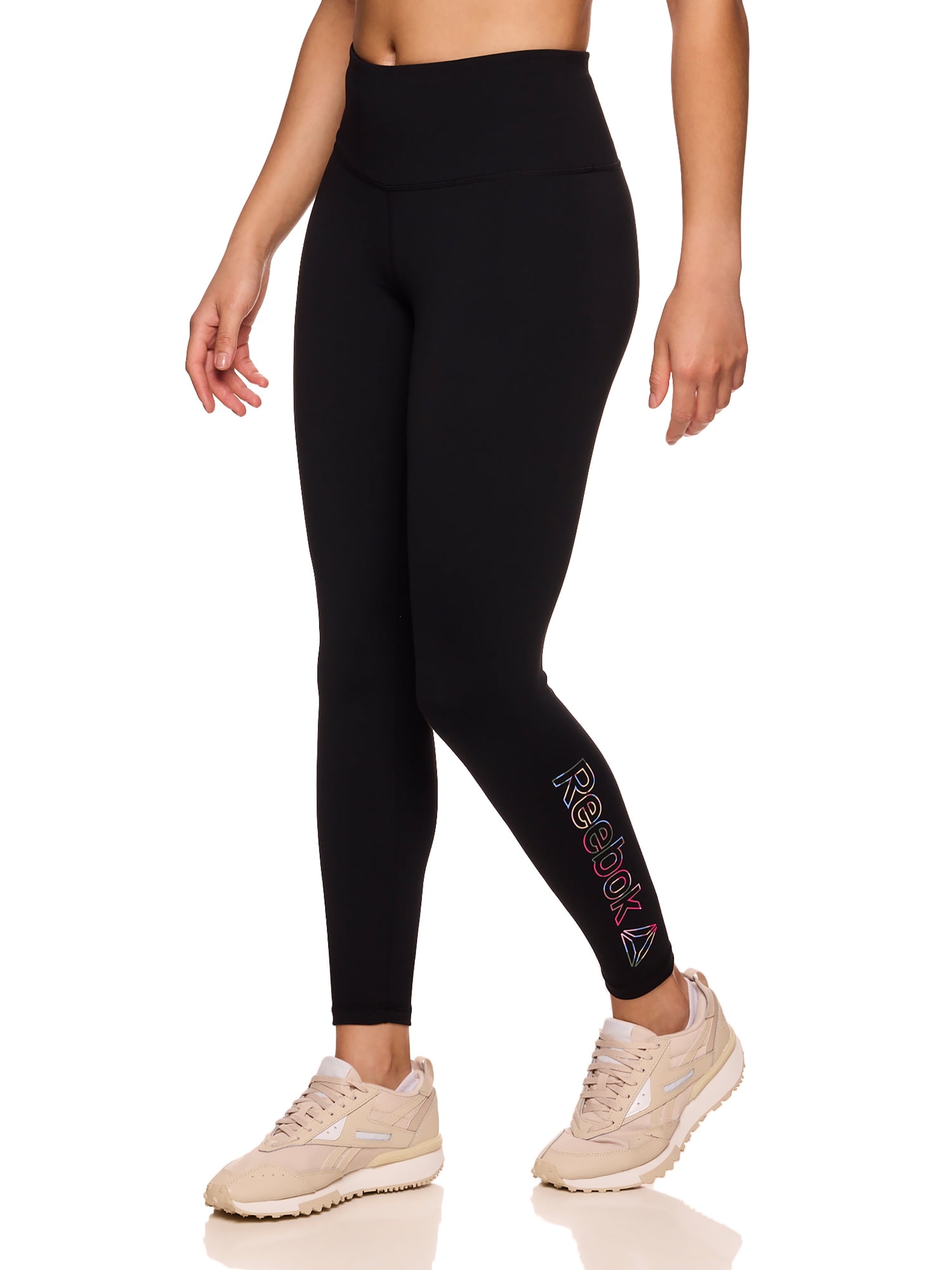 Reebok Women’s Activate High Rise 7/8 Legging with Back Zipper Pocket
