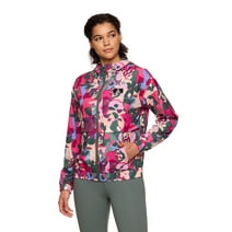 Reebok Women's Activate Hooded Full Zip Jacket with Pockets, Sizes XS-3XL