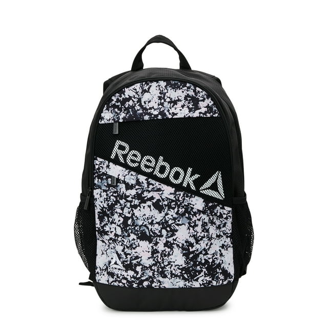 Reebok Women's Adult Isla 17.5" Laptop Backpack, Black Spackle