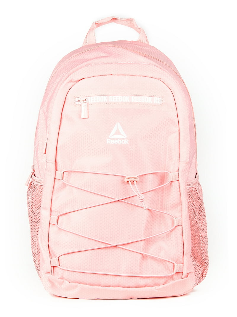 Reebok Women's Lillian Laptop Backpack Rose Pink Lightweight