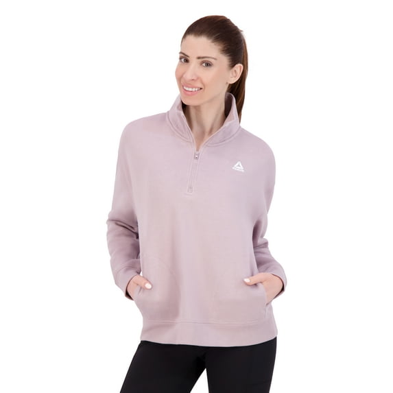 Reebok Women's After Class 1/2 Zip Sweatshirt, Sizes XS-XXXL