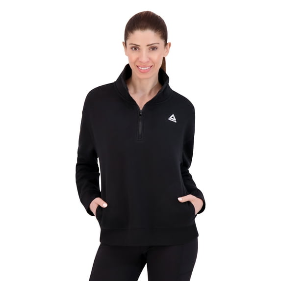 Reebok Women's After Class 1/2 Zip Sweatshirt, Sizes XS-XXXL