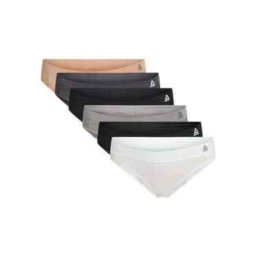 Reebok Women's Air Tech Performance Bikini Panties, 6-Pack, Sizes XS-3XL
