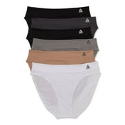 Reebok Women's Underwear Air Tech Performance Bikini Panties, 6-Pack, Sizes XS-3XL