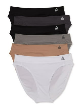 Reebok Women's Underwear - Seamless Bikini Briefs (10 Pack),  Blue/Pink/Sharkskin/Purple/Black, Small : : Clothing, Shoes &  Accessories