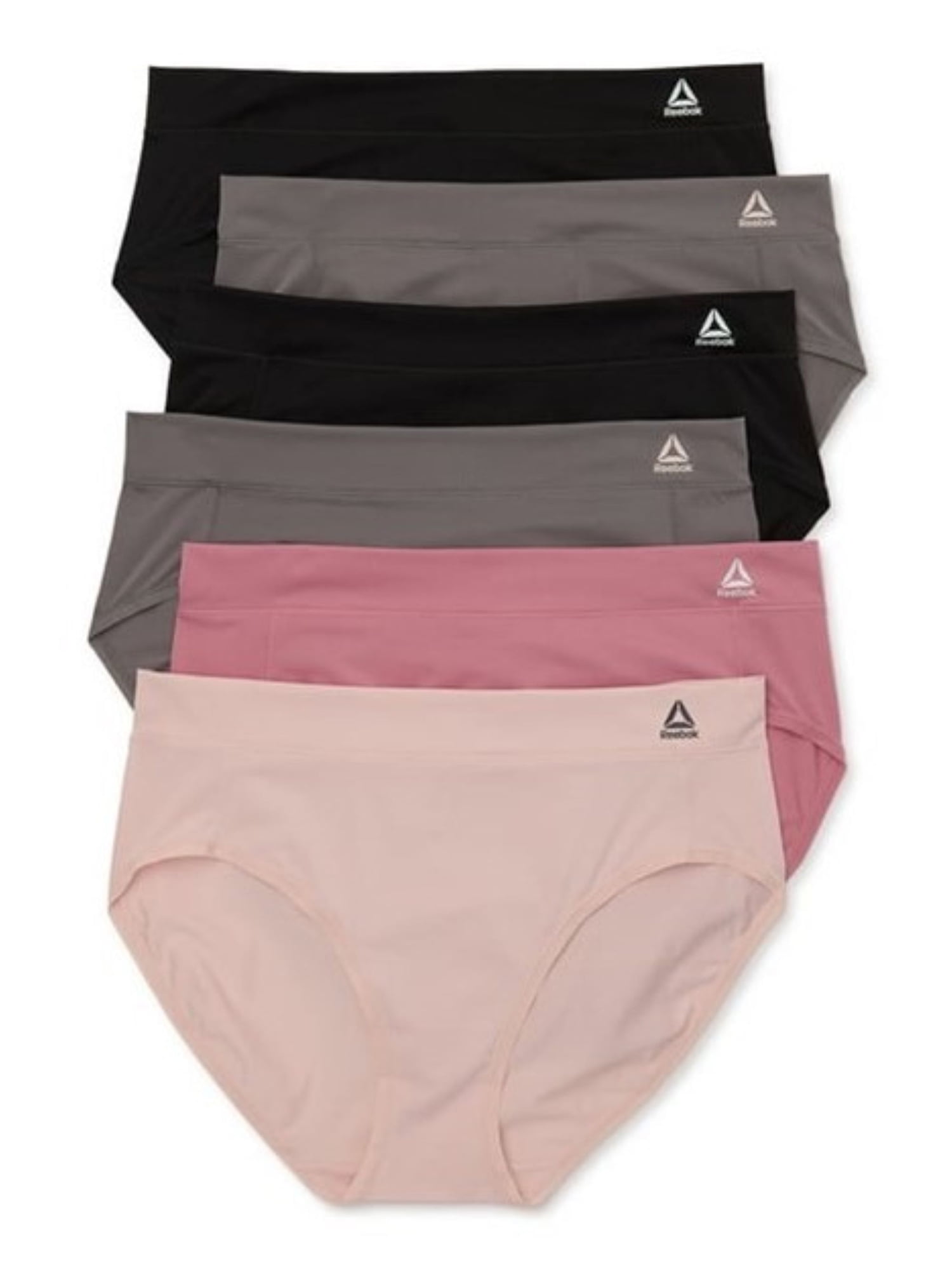 Reebok Women's Air Tech Performance Hipster, 6-pack, Sizes XS-3XL ...