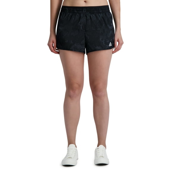 Reebok Women's All Around Short with Inner Brief and Side Zippered Pockets