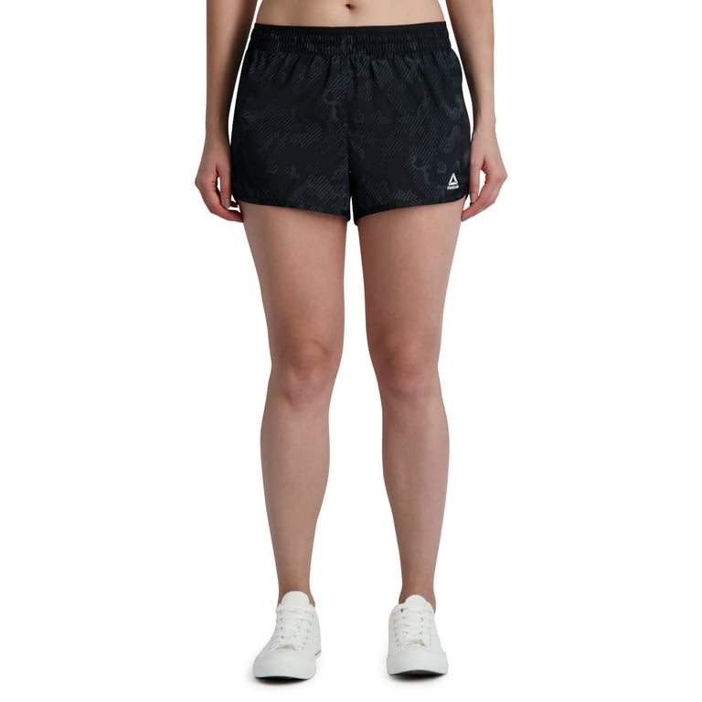 Reebok Women s All Around Short with Inner Brief and Side Zippered Pockets