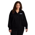 thumbnail image 1 of Reebok Women's and Women's Plus All Seasons Oversize Polo Sweatshirt, Sizes XS-4X, 1 of 7