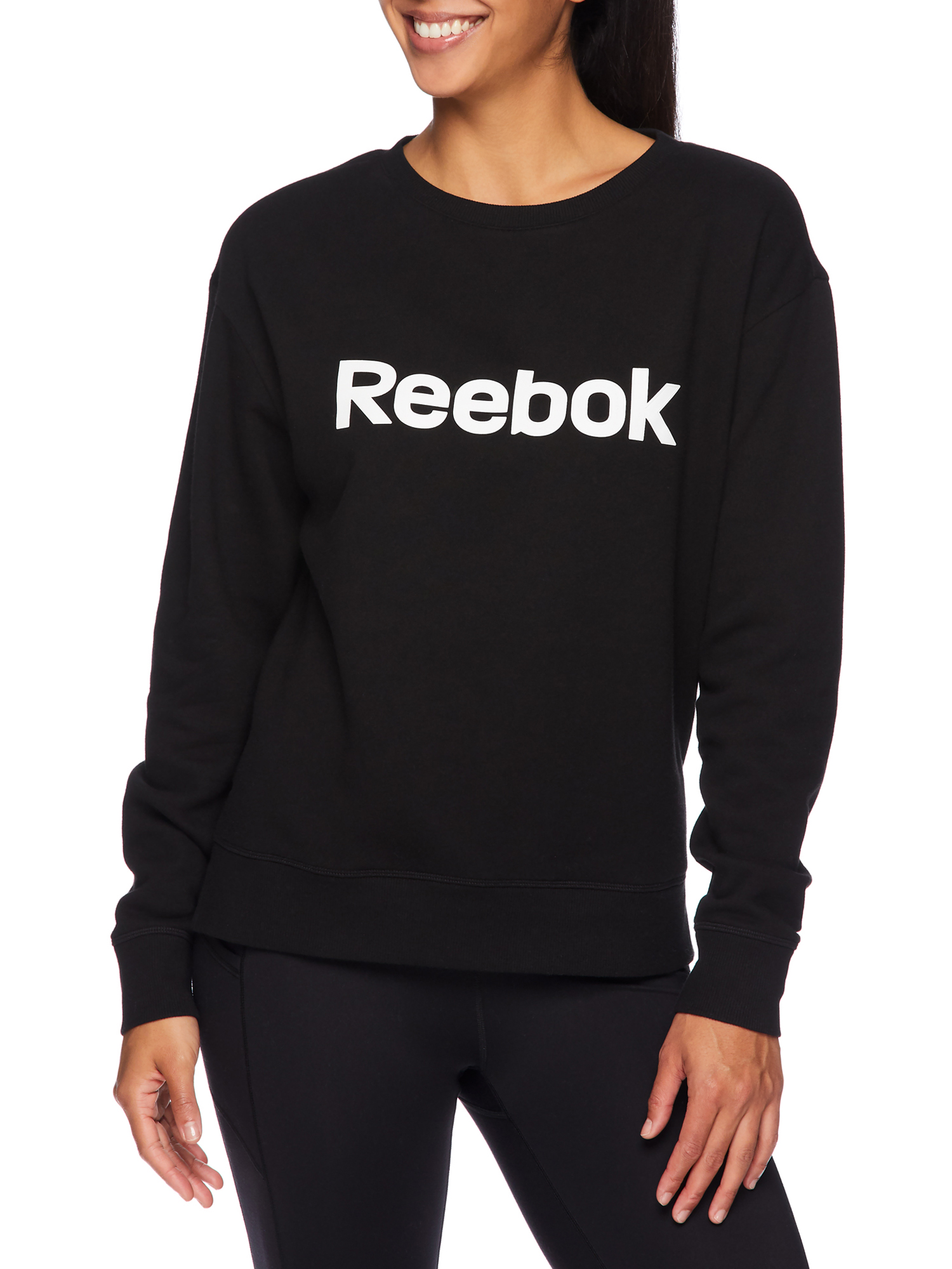 Reebok Women's Athleisure Fleece Crew - image 1 of 4