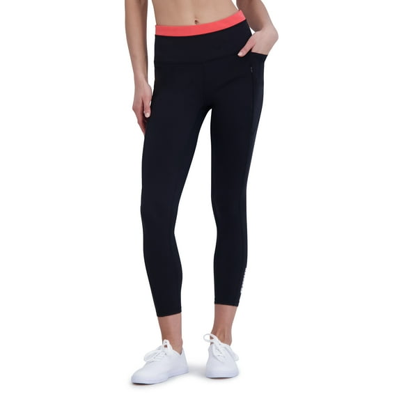 Reebok Women’s Athletic High Rise 7/8 Legging with 25” Inseam, Sizes XS-XXXL