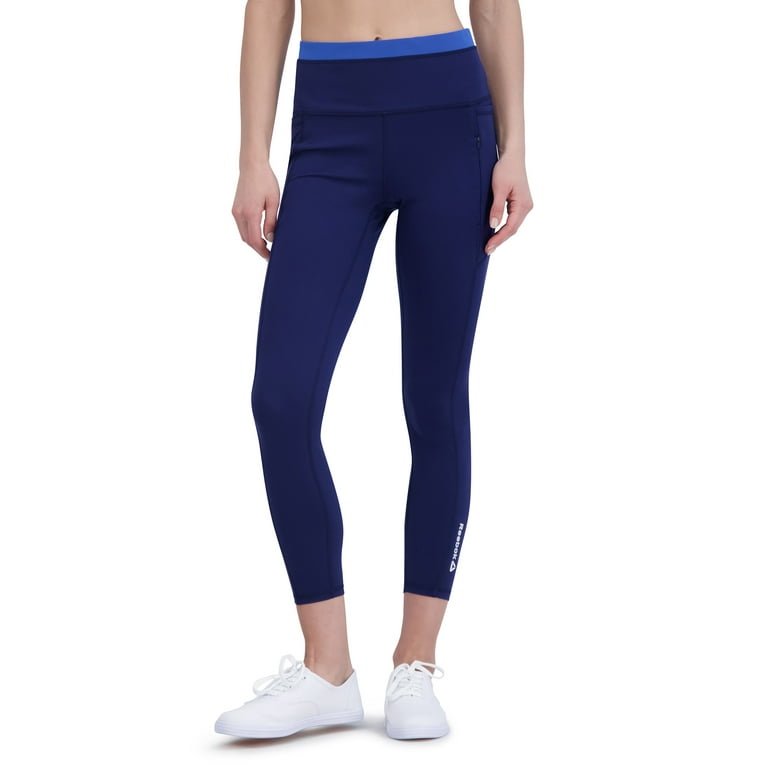 Reebok Women's Everyday Highrise 7/8 Legging with 25 Inseam and Side  Pockets XS