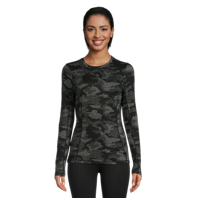 Reebok Women's Base Layer Top, 1 Pack, Size S2XL