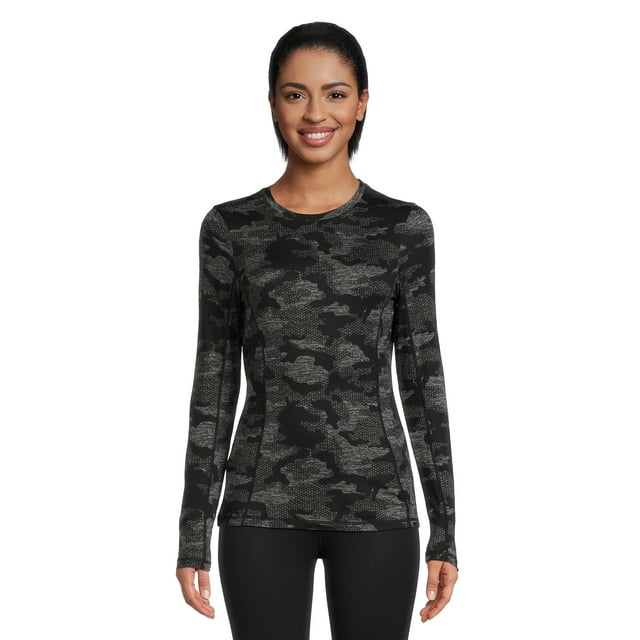 Reebok Women's Base Layer Top, 1 Pack, Size S-2XL - Walmart.com