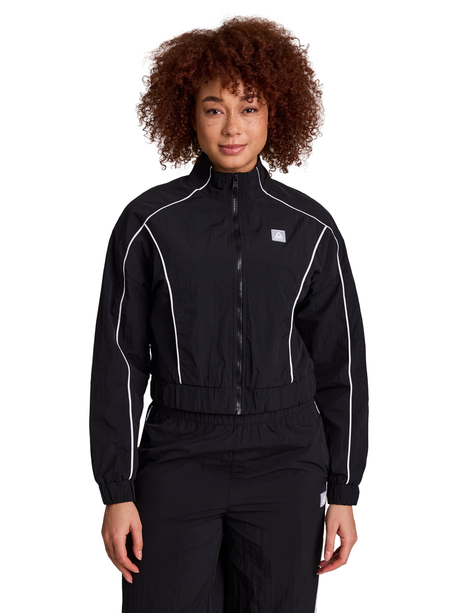 Reebok Women's Baseline Full Zip Woven Jacket, Sizes: XS-XXXL