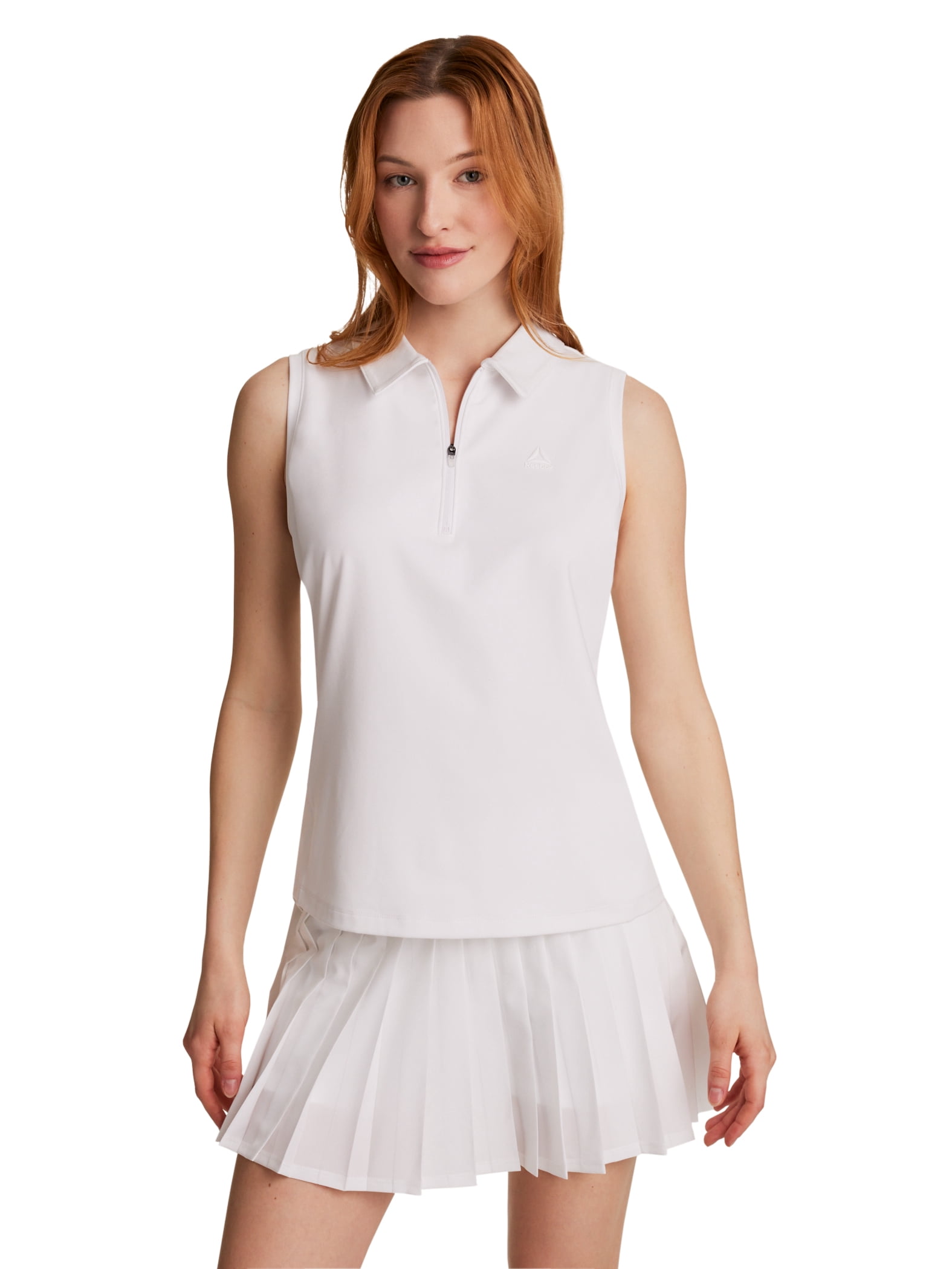 Reebok Women's Baseline Sleeveless Polo, Sizes XS-XXXL