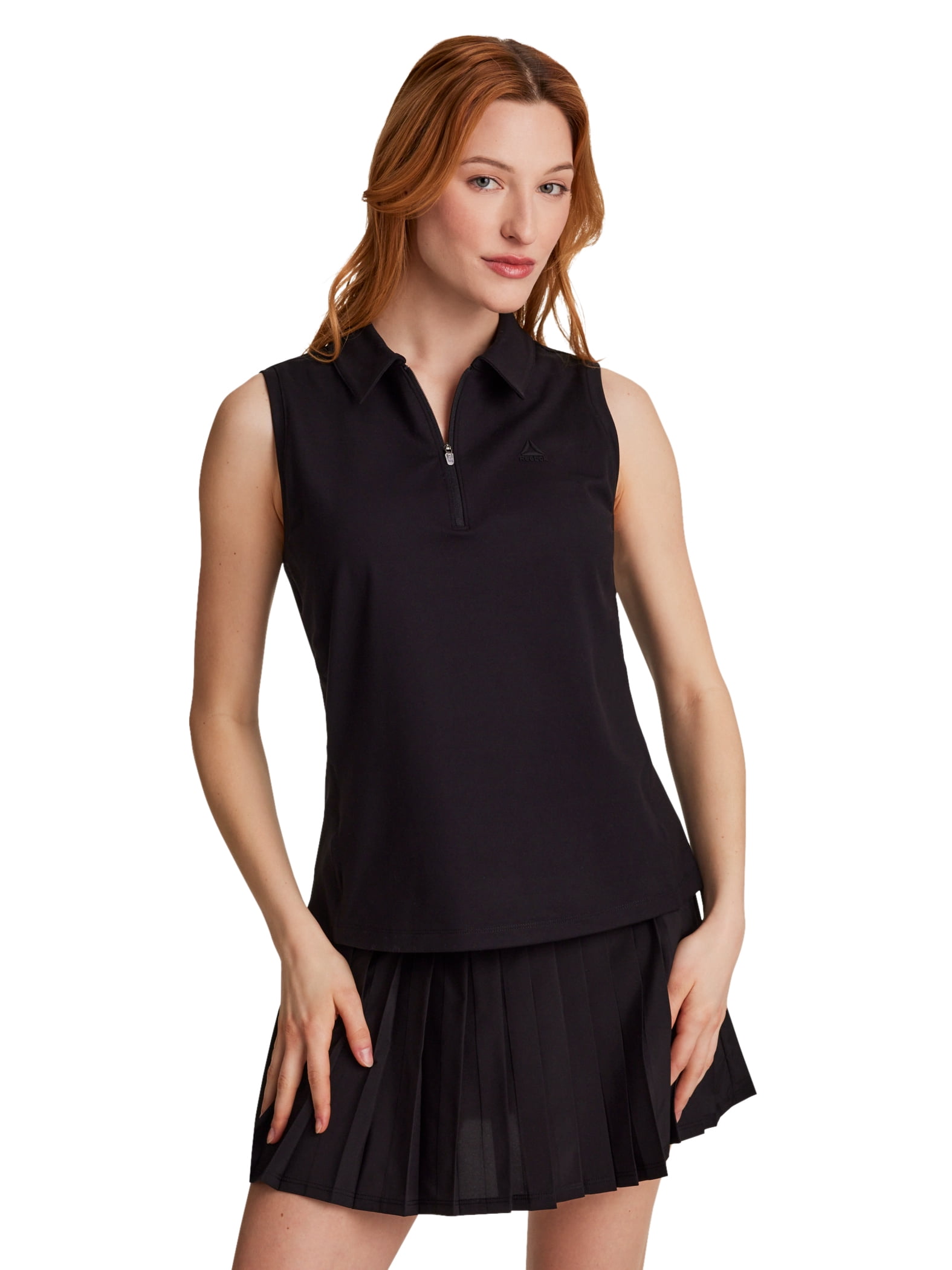 Reebok Women's Baseline Sleeveless Polo, Sizes XS-XXXL