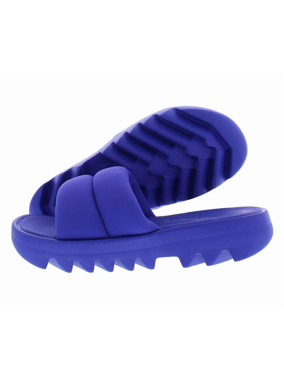 Women's Chunky Midsole Slide Sandals, Medium Ultima Purple, 6