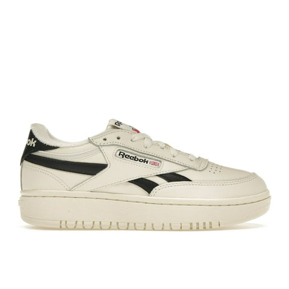 Reebok Women's Club C Double Chalk Black Shoes, from StockX