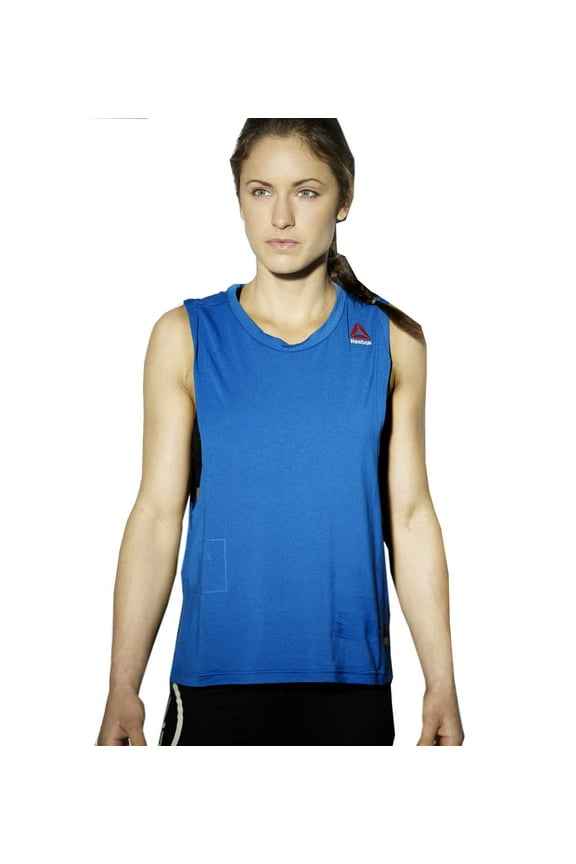 Women’s Combat Tlaf Tank – Blue, Medium