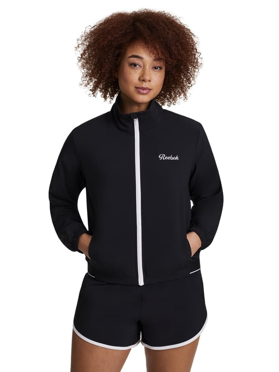Women's and Women's Plus Courtside Full Zip Jacket, Sizes XS-4X