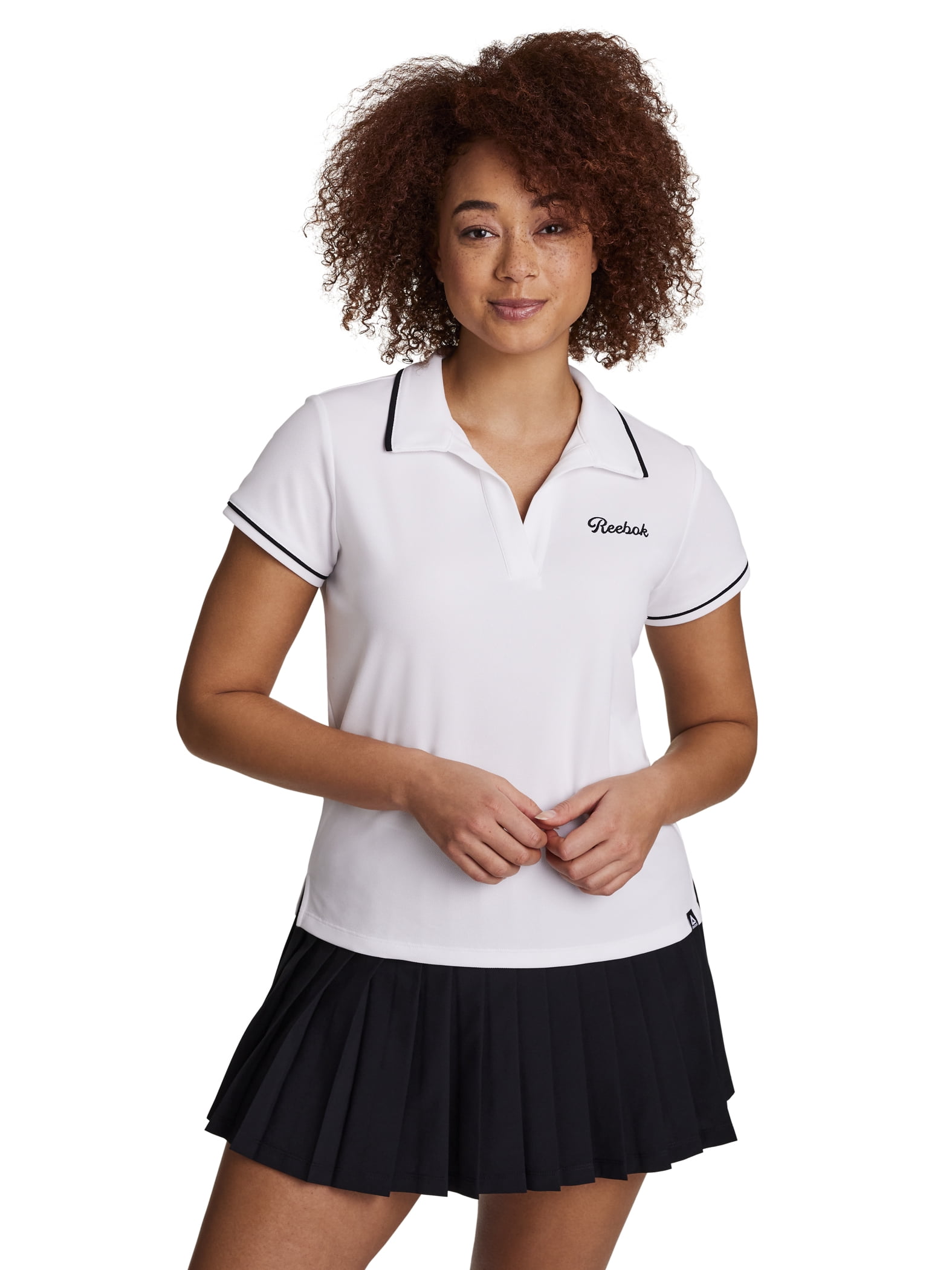 Reebok Women's Courtside Polo Shirt, Sizes XS-4X