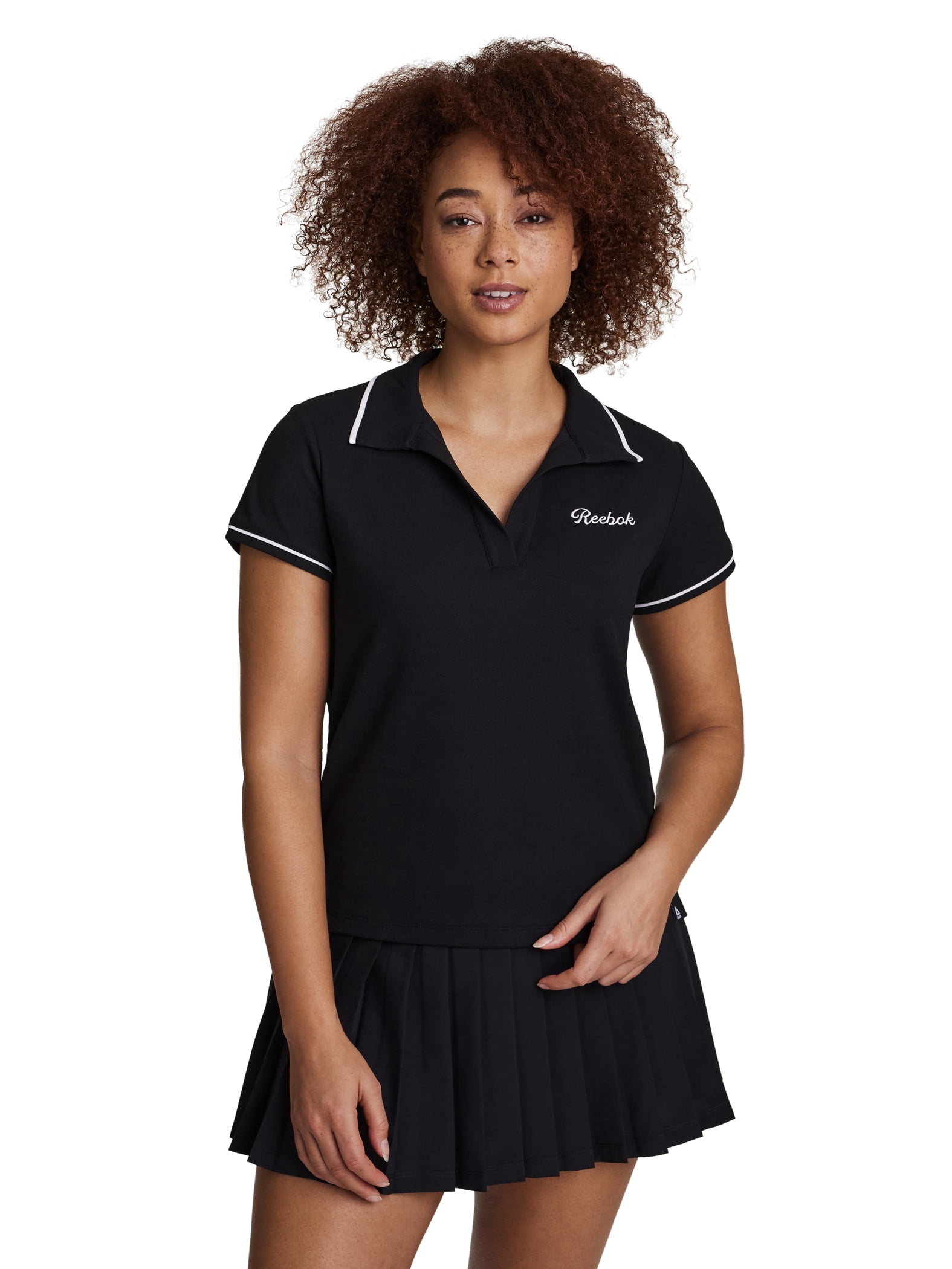 Reebok Women's Courtside Polo Shirt, Sizes XS-4X