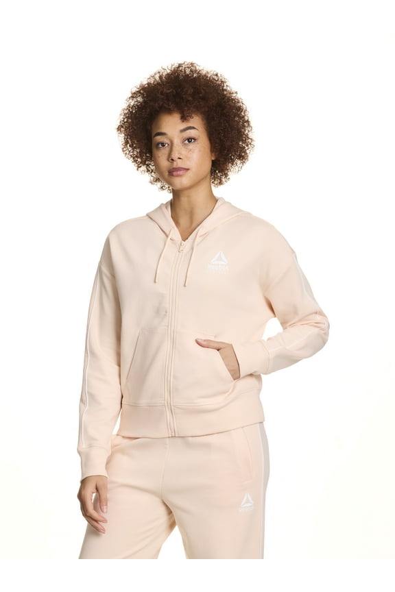 Women's Cropped Zip-Up Hoodie, Sizes XS-XXXL