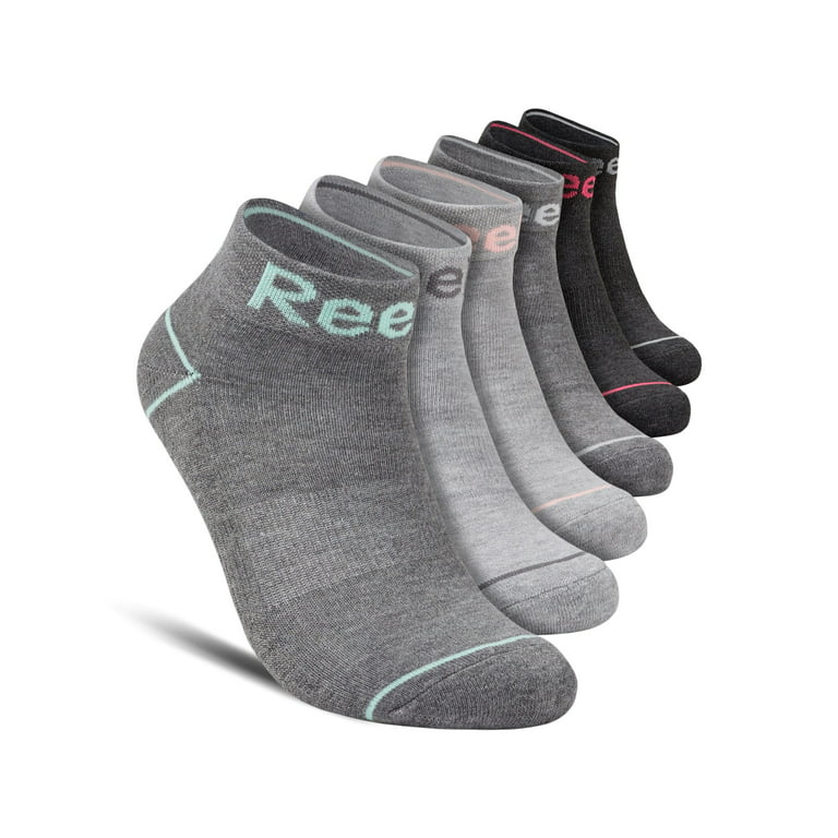 Aannemelijk Worstelen Premedicatie Reebok Women's Cushion Quarter Socks, 6-Pack - Walmart.com