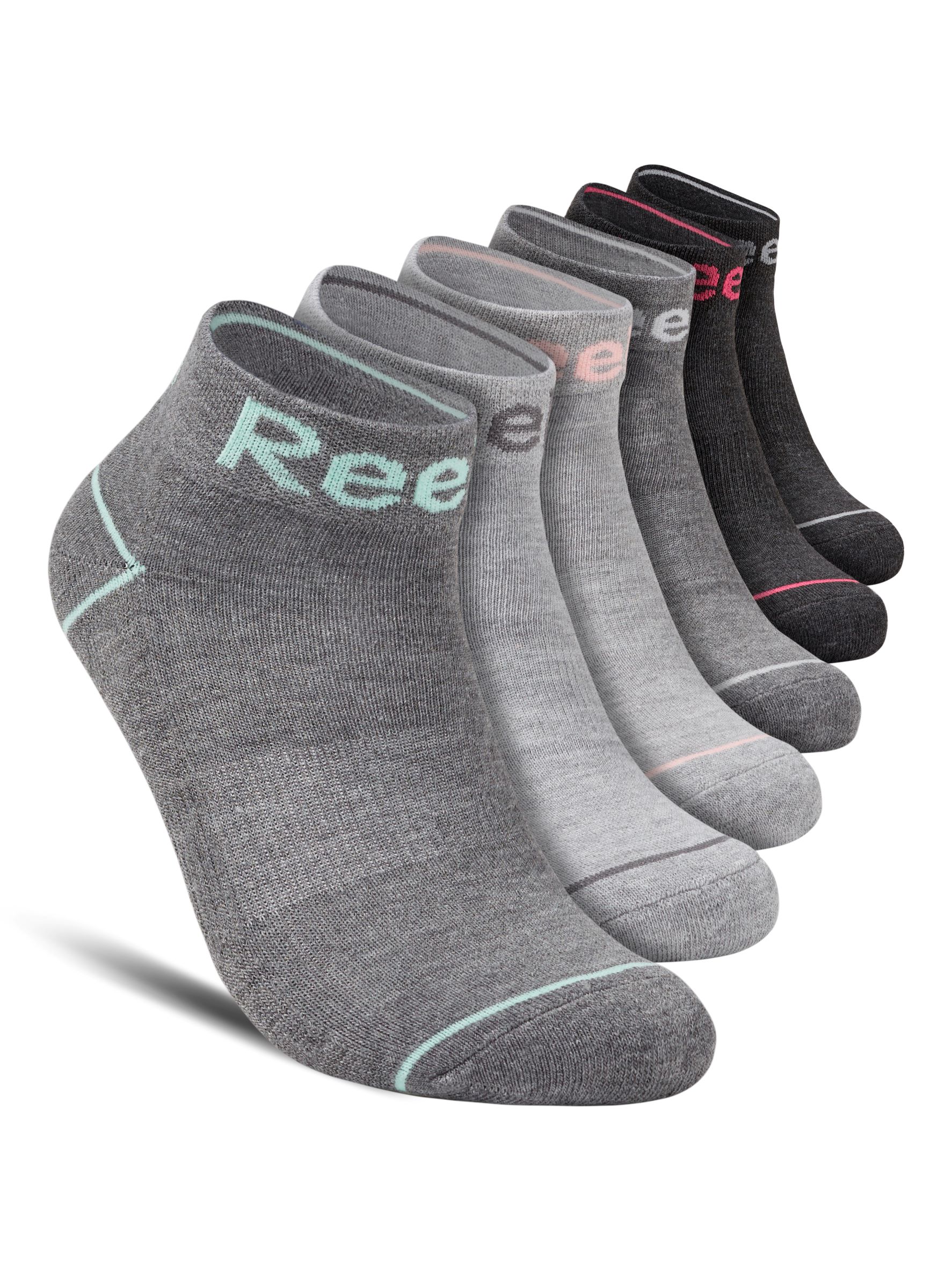 Reebok Women's Cushion Quarter Socks, 6-Pack - image 1 of 9