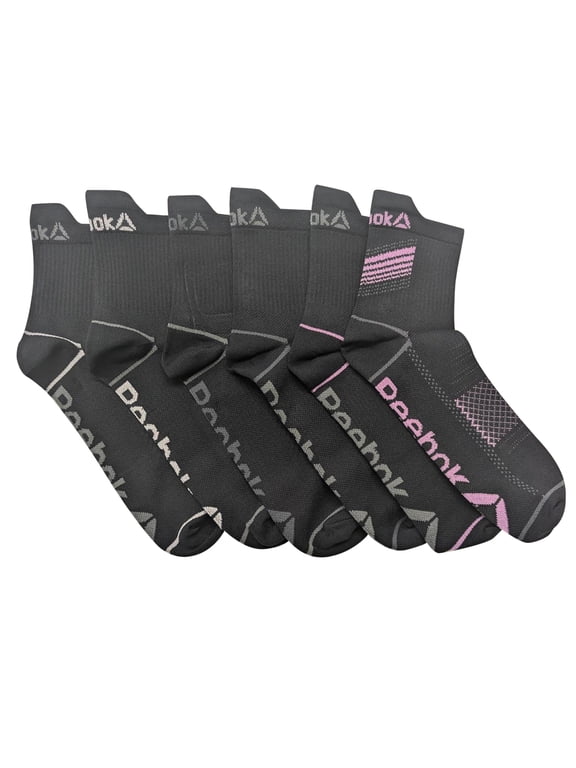 Women's Dynamic Lightweight High Ankle Socks, 6-Pack