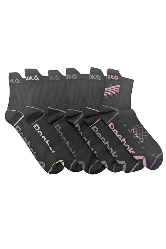 Women's Dynamic Lightweight High Ankle Socks, 6-Pack