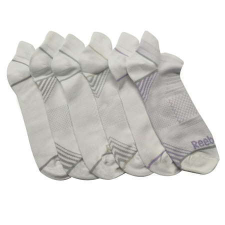 Reebok Women's Dynamic Lightweight Low Cut Socks, 6-Pack