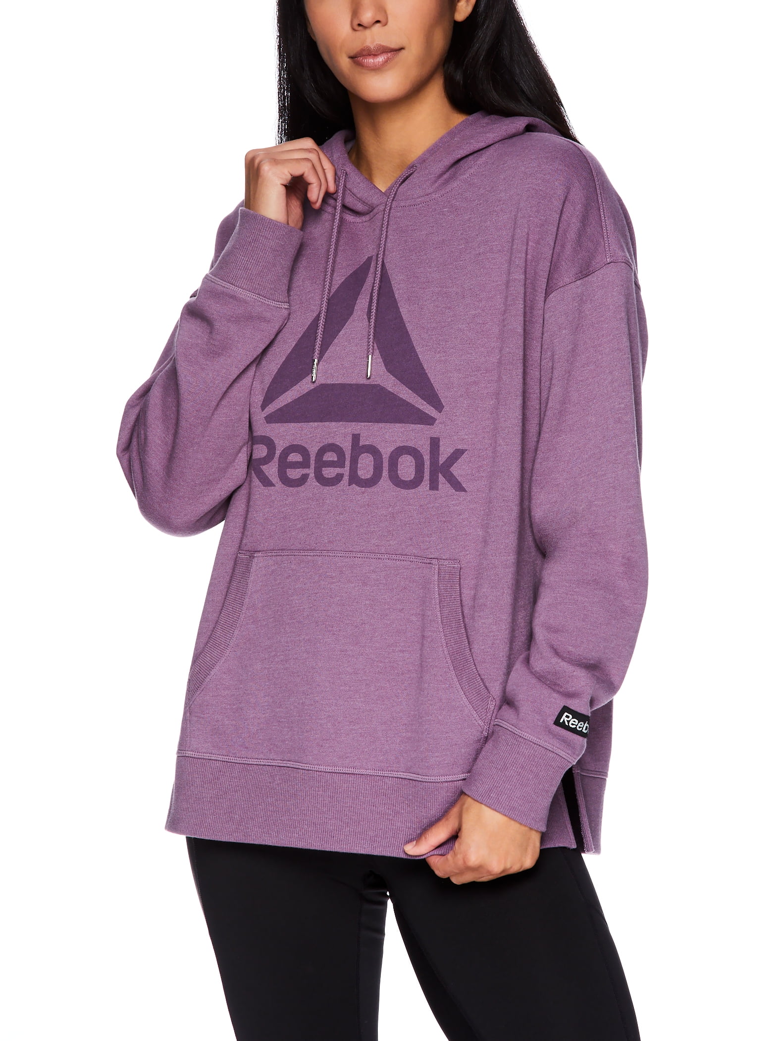 Reebok Women's Elite Cozy Graphic Hoodie with Drawstring and