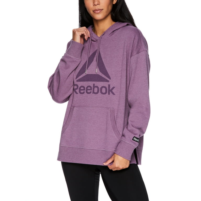 Reebok Women s Elite Cozy Graphic Hoodie with Drawstring and Pockets Walmart