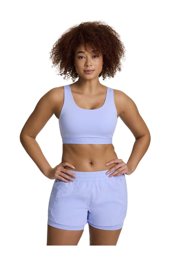 Women's Endurance Bra with Medium Impact and Removable Cups ,Sizes XS-4X