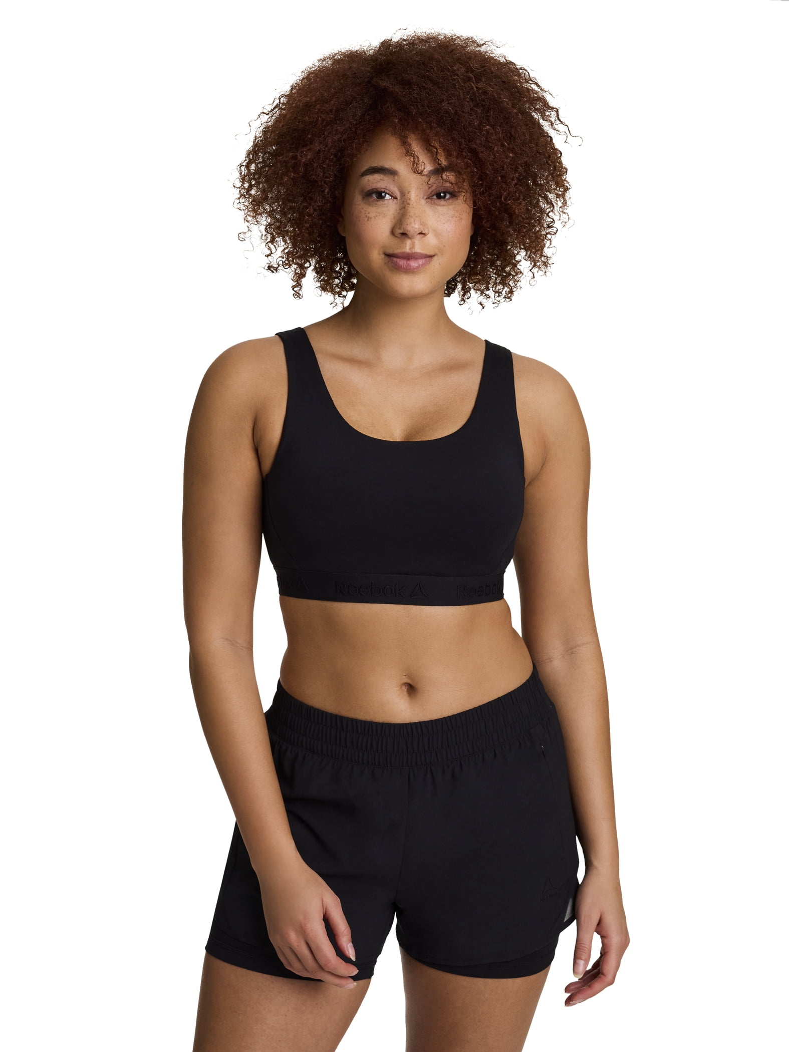 Reebok Women's Endurance Bra with Medium Impact and Removable Cups ,Sizes XS-4X