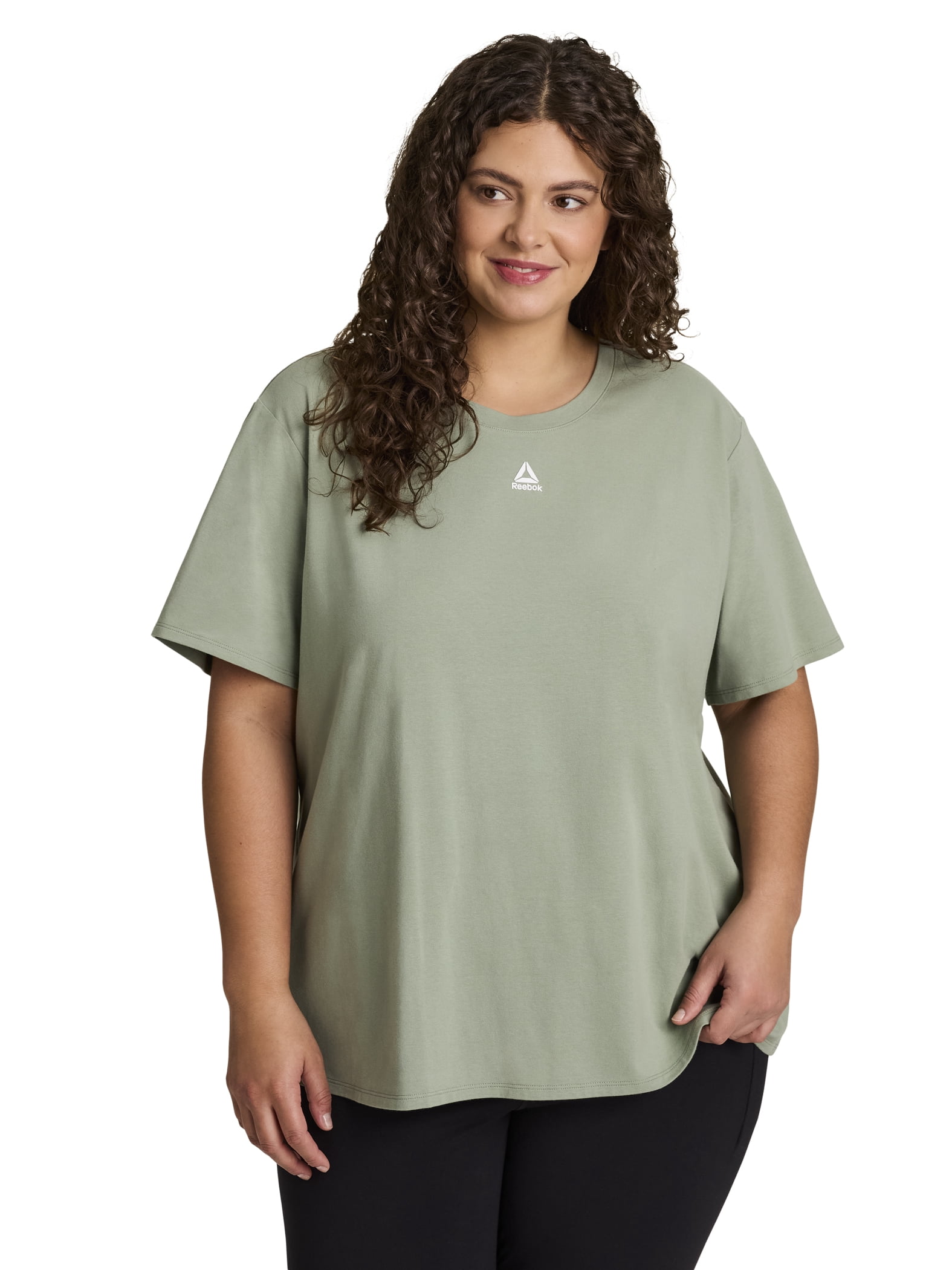 Reebok Women's and Women's Plus Energy Short Sleeve Tee, Sizes XS-4X