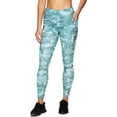 thumbnail image 1 of Reebok Women's Essential High Rise Printed Leggings With Side Pockets, 1 of 4