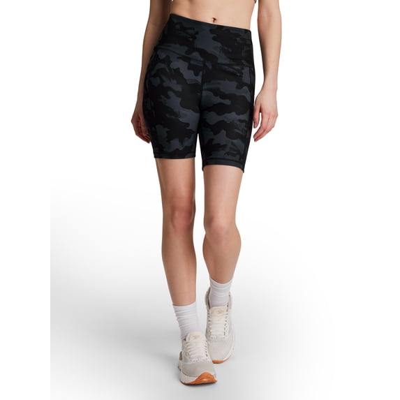Reebok Women's Everyday High Rise Bike Short, 7" Inseam, Sizes XS-XXXL